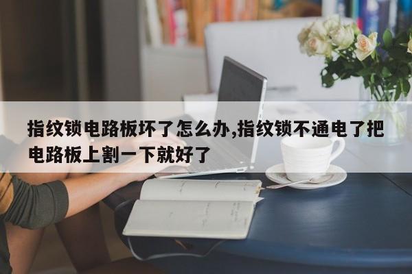 指纹锁电路板坏了怎么办,指纹锁不通电了把电路板上割一下就好了 第1张