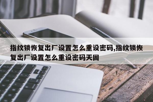 指纹锁恢复出厂设置怎么重设密码,指纹锁恢复出厂设置怎么重设密码天固 第1张