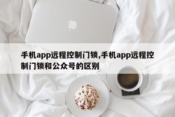 手机app远程控制门锁,手机app远程控制门锁和公众号的区别 第1张