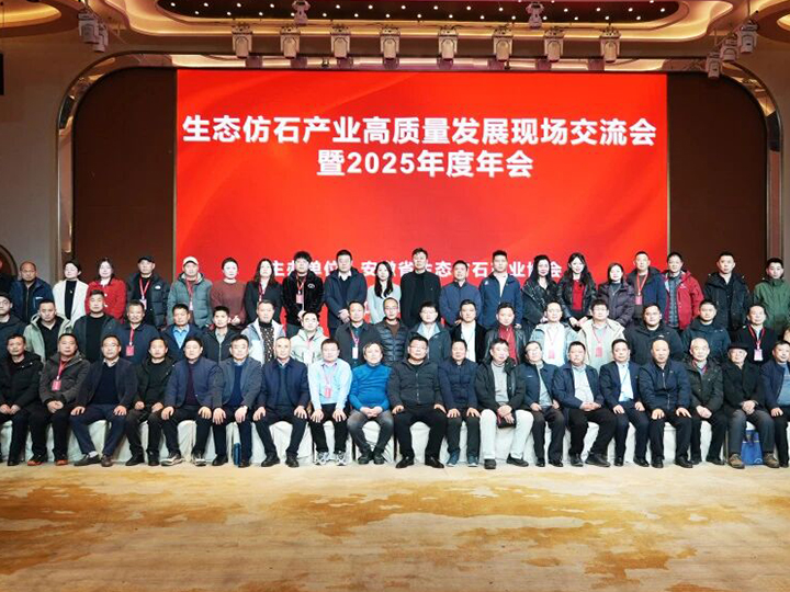 達(dá)鋒機械受邀出(chū)席生態仿石產業高質量發展(zhǎn)交流會,共築仿石產業新生態!